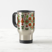 Artistic Pattern Coffee Mug – Stylish Kitchenware  (Devant gauche)