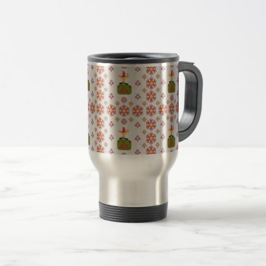 Artistic Pattern Coffee Mug – Stylish Kitchenware (Devant droit)