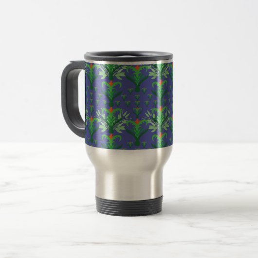 Artistic Pattern Coffee Mug – Stylish Kitchenware  (Devant gauche)