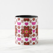 Artistic Pattern Coffee Mug – Stylish Kitchenware (Centre)