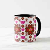 Artistic Pattern Coffee Mug – Stylish Kitchenware (Devant droit)
