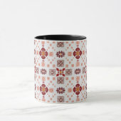 Artistic Pattern Coffee Mug – Stylish Kitchenware  (Centre)