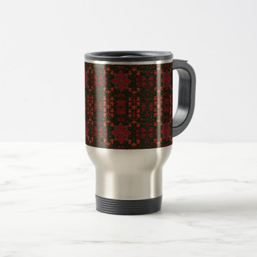 Artistic Pattern Coffee Mug – Stylish Kitchenware (Devant droit)
