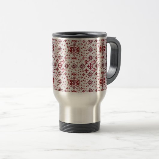Artistic Pattern Coffee Mug – Stylish Kitchenware (Devant droit)