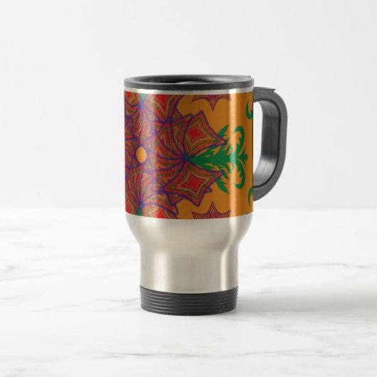 Artistic Pattern Coffee Mug – Stylish Kitchenware (Devant droit)