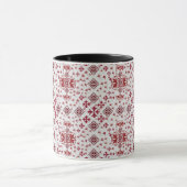 Artistic Pattern Coffee Mug – Stylish Kitchenware Mok (Midden)