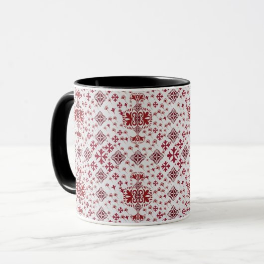 Artistic Pattern Coffee Mug – Stylish Kitchenware  Mok (Voorkant links)