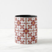 Artistic Pattern Coffee Mug – Stylish Kitchenware Mok (Midden)