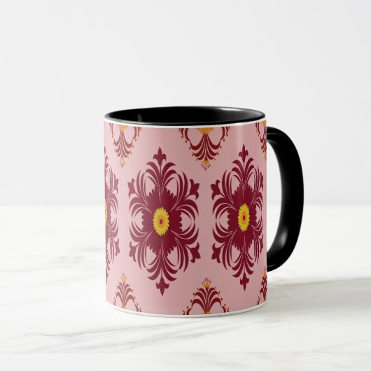 Artistic Pattern Coffee Mug – Stylish Kitchenware Mok (Voorkant rechts)