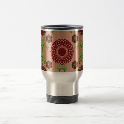 Artistic Pattern Coffee Mug – Stylish Kitchenware  Reisbeker (Center)