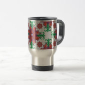 Artistic Pattern Coffee Mug – Stylish Kitchenware  Reisbeker (Voorkant rechts)
