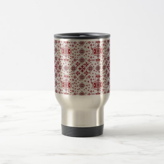 Artistic Pattern Coffee Mug – Stylish Kitchenware  Reisbeker (Center)