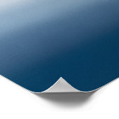 Artistic Relax Gradient Poster - Deep Blue Trend (Coin)