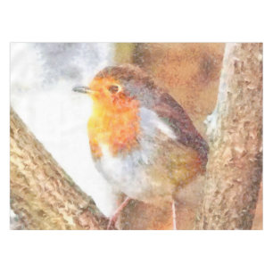 Artistic Robin Redborst Perched Tafelkleed