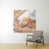 Artistic Robin Redborst Perched Wandkleed (In Situ (horizontaal))