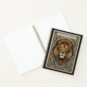Artistic Spirit Embroidered Lion King Journal (Intérieur)
