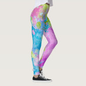 Artistic Splash : Aquarelle Splash Leggings (Droite)