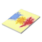 Artistic splatter notitieblok (Gedraaid)