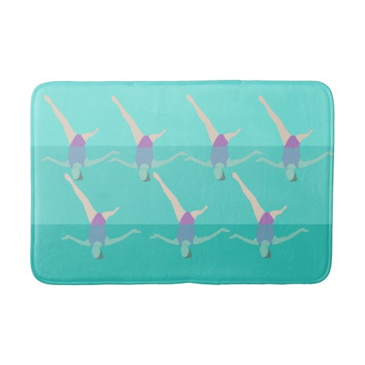 Artistic Swimming Badmat (Voorkant)