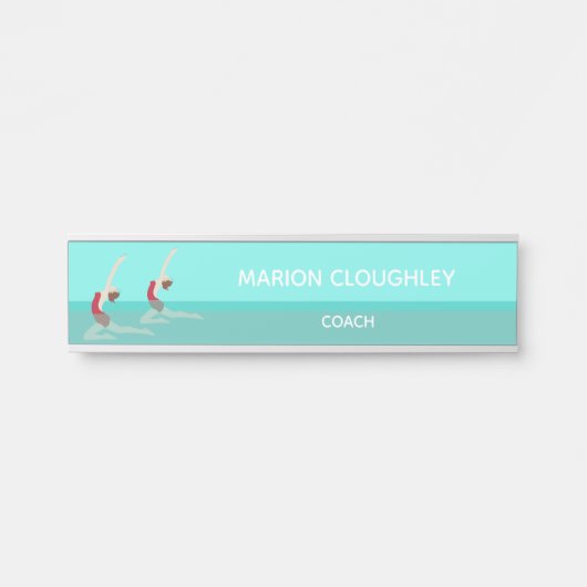 Artistic Swimming Deurbordje (Voorkant)