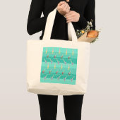Artistic Swimming Grote Tote Bag (Voorkant (product))