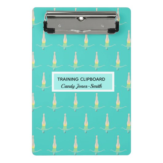 Artistic Swimming Mini Klembord (Voorkant)