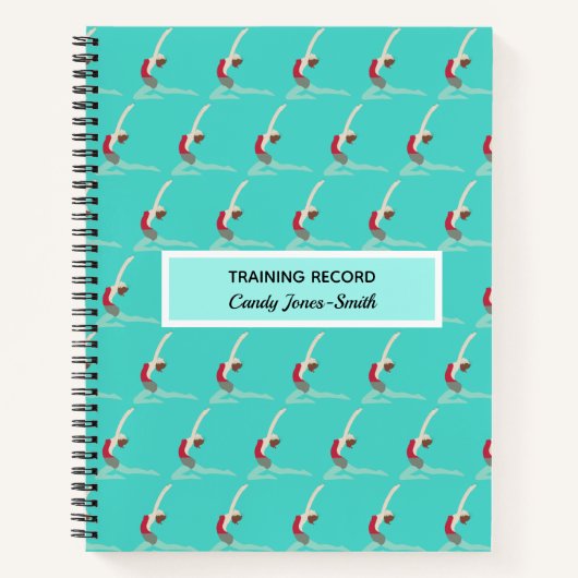 Artistic Swimming Notitieboek (Voorkant)