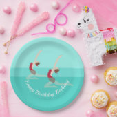 Artistic Swimming Papieren Bordje (Feest)