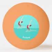 Artistic Swimming Pingpongballen (Achterkant)
