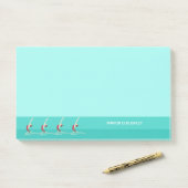 Artistic Swimming Post-it® Notes (Op bureau)