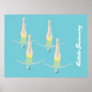 Artistic Swimming Poster