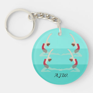 Artistic Swimming Sleutelhanger
