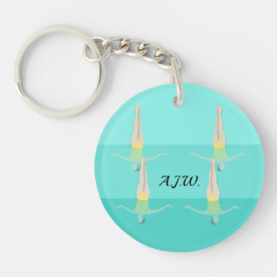 Artistic Swimming Sleutelhanger