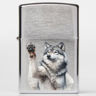 Artistic Wolf in waterverf