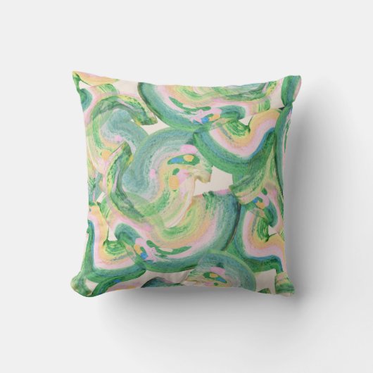 Artistiek Abstract Kussen (Voorkant)