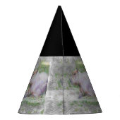 artistiek dier capybara feesthoedjes (Achterkant)