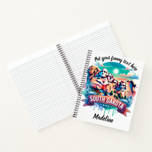 Artistiek eerbetoon aan South Dakota Notitieboek