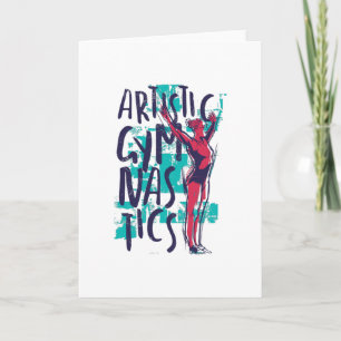 Artistiek Gymnast Kaart