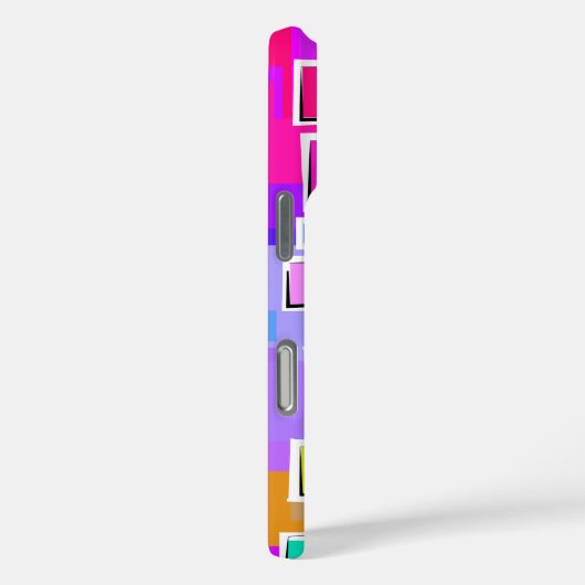 Artistiek Kleurrijk Patroon Ontwerp Case-Mate iPhone Case (Achterkant / Rechts)