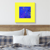 Artistiek modern design canvas afdruk (Insitu (Slaapkamer))