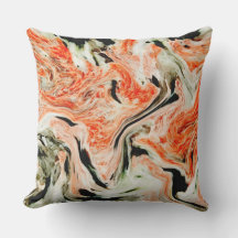 artistiek oranje marmerpatroon