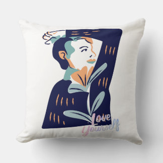 Artistiek Portret Hou van jezelf Kussen