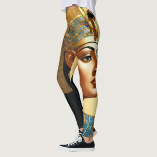Artistiek portret van Cleopatra Leggings