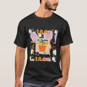 Artistiek Risograph Patroon T-shirt