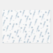  artistiek Snychro zwemteam patroon Inpakpapier Vel (Voorkant 3)