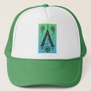 Artistiek symbool van visie en energie trucker pet