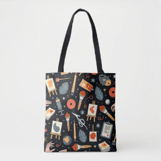 Artistiek Universe: Whimsical Art Supplies Draagtas