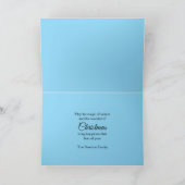 Artistiek Verhalenboek Kerstdorp Feestdagen Kaart (Binnen)