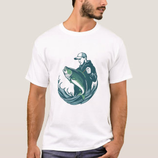 Artistiek Vissenfluisteraar T-Shirt