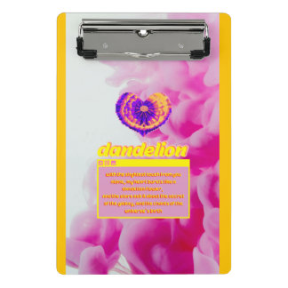 Artistiek-zacht-vrouwelijk-spiritueel klembord mini klembord